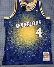 Golden State Warriors Chris Webber Mitchell & Ness Men’s XL “Paint” Jersey  NBA