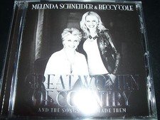 Melinda Schneider & Beccy Cole Great Women Of Country CD - Like New 
