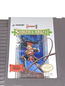 Castlevania 2 Simon's Quest - Nintendo NES Vintage Video Game Fair Cond ML168