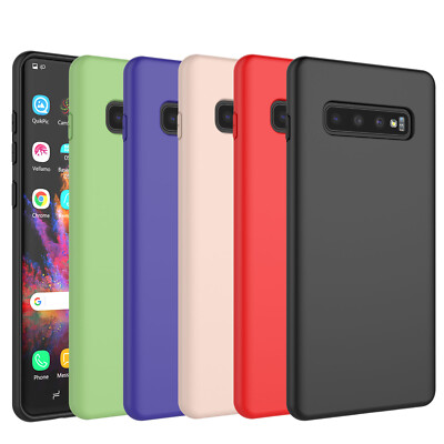 For Samsung Galaxy S10/S10e/S10 Plus Silicone Case Shockproof Slim Phone  Cover