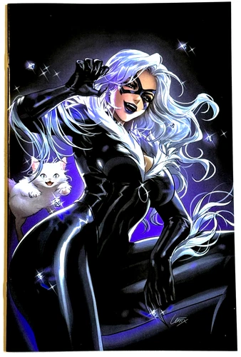 AMAZING SPIDER-MAN #34 LESLEY LEIRIX LI EXCLUSIVE BLACK CAT VIRGIN VARIANT NM