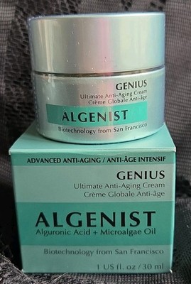 ALGENIST Genius Ultimate Anti-Aging Cream with Agluronic Acid 1 oz - New In Box!