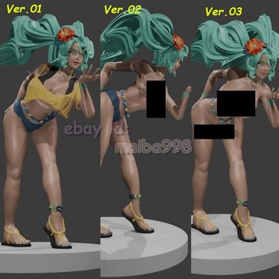 Brazilian Miku 3D Print Garage Kit Figure Model Kit Unpainted Unassembled GK