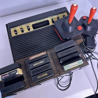 Atari 2600 Console Bundle. Controllers, Cables,  11 Games
