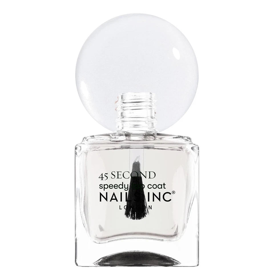 Capa superior Nails.Inc 45 segundos brillo rápido - ultra brillante, de larga duración, Chip-Res Foto 4 de 4