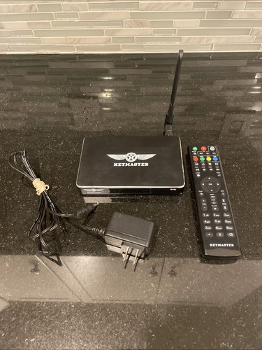 Netmaster 4K Black Streaming Media Center - N4K