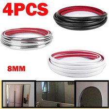 4X 3m Plastic Edging Trim Self Adhesive Waterproof Tile Trim Wall Trim for Floor