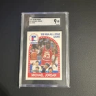 1989-90 NBA Hoops Michael Jordan #21 All-Star Game SGC 9 NBA Card