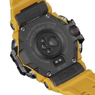Casio G-SHOCK GPR-H1000-9JR Rangeman Solar GPS Smartwatch Yellow