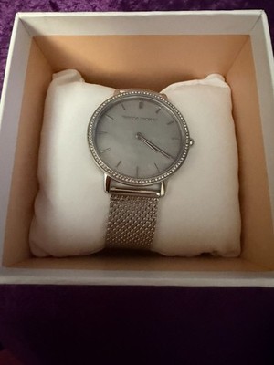 Rebecca Minkoff RM-01-14 Womens ''Major'' Silver Mesh Bracelet Watch