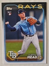 2024 Topps Series 1 - Curtis Mead #82 (RC)