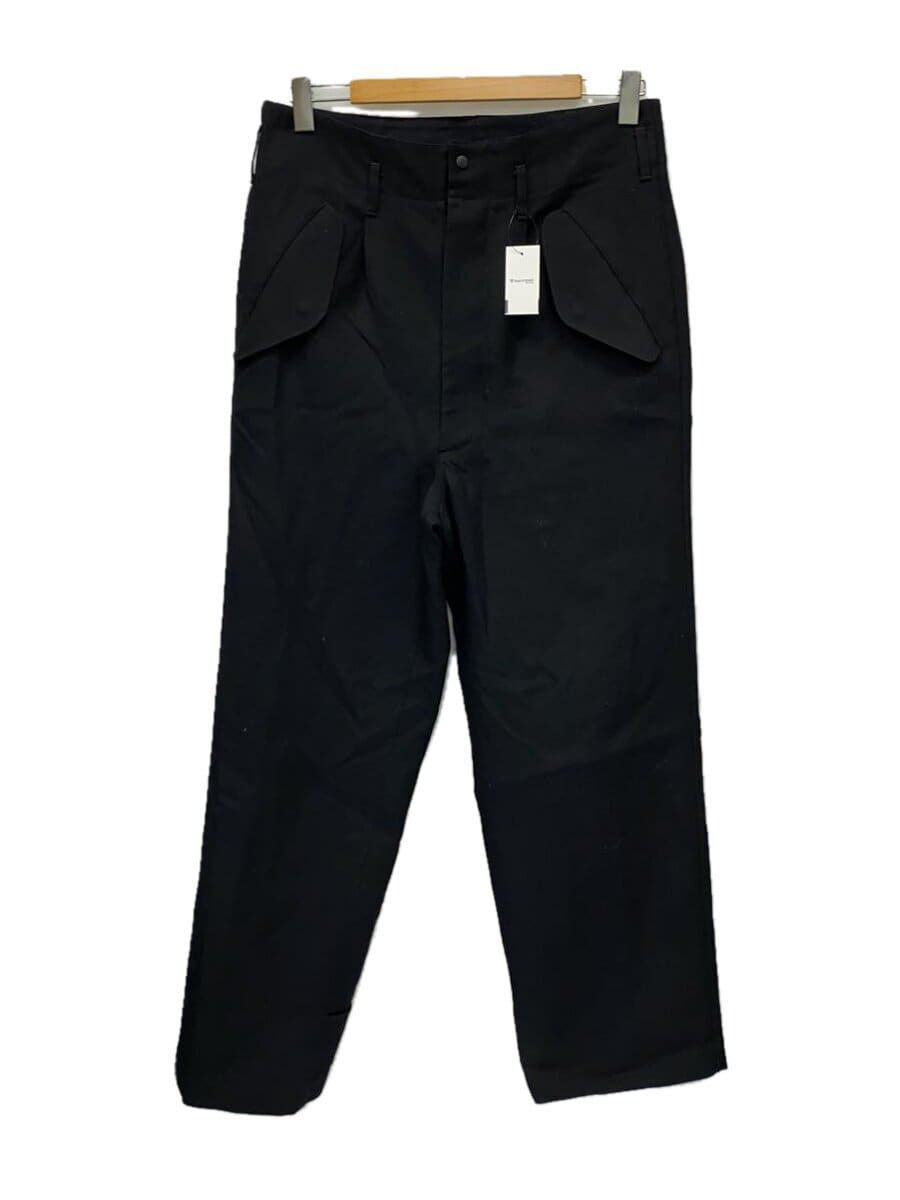 THE RERACS Slacks Pants 46 Wool Black 17FW-REPT-113-J Used THE RERACS Slacks Pants 46 Wool Black 17FW-REPT-113-J Used