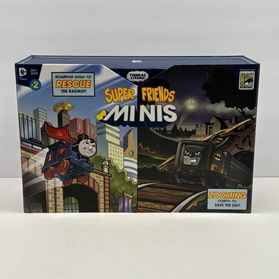 SDCC 2016 Thomas the Tank Engine DC Super Friends Minis Superman and Batman NEW