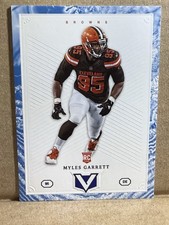 MYLES GARRETT 2017 PANINI VERTEX QUARTZ BLUE PARALLEL ROOKIE RC SP /99 BROWNS
