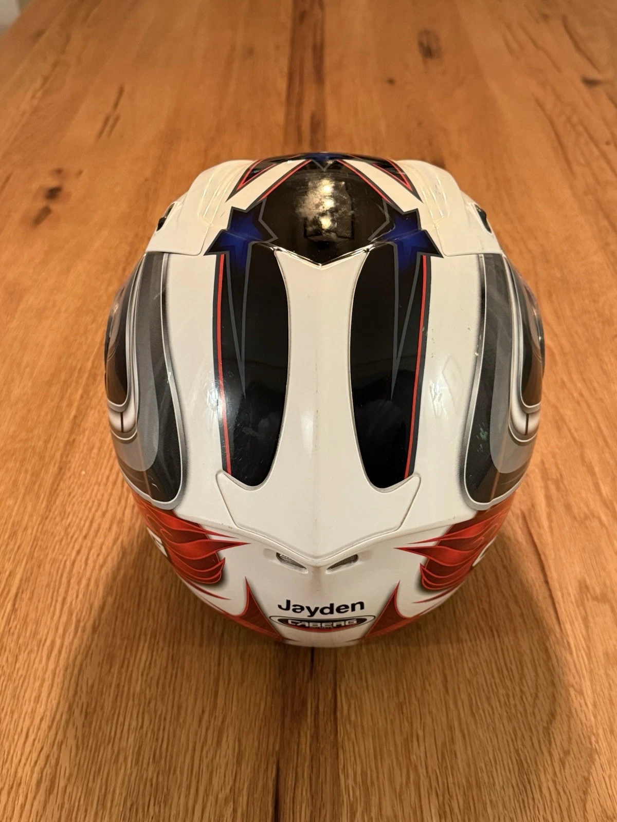 Caberg Helmet 206 V-Kid Leo Junior Helmet Size XS 53-54 Marked Jayden - Used 5