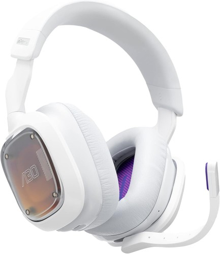 Logitech Astro A30 Wireless Gaming Headset Xbox White Purple