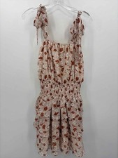 Pre-Owned Mink Pink Tan Size XS Short Sleeveless Dress