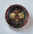 SEIKO 6138-0040 Automatic Chronograph Watch Vintage Mens BULLHEAD Brown Dial