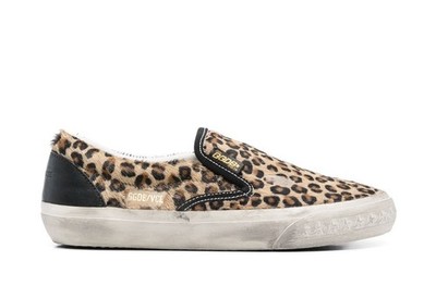 Golden Goose VCE Sneakers Leopard Brown Black NIB EU 41 US 11