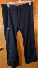 Cherokee Workwear Drawstring Waist Cargo Scrub Pant  Size Large