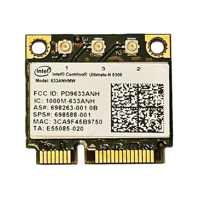 Intel Centrino Ultimate-N 6300 633ANHMW WLAN Wi-Fi Karte 698588-001