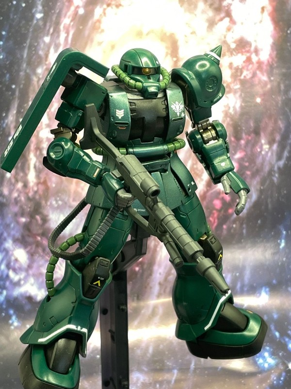 Gunpla model kit:  [ BANDAI ] Bandai  HGUC  MS-06C-6/R6
