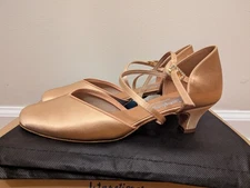 IDS American Smooth Dance Shoes - Junior Heel, UK 7.5