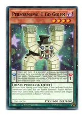 Performapal U Go Golem - LEDD-ENC10 1st Edition - YuGiOh-LP