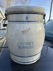 Antique Red Wing 5 Gallon Water Cooler Self Draining Jar Stoneware Crock