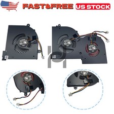 GPU  CPU Fan Fit For MSI GS65 Stealth 8SE 8SF 8SG Thin 8RE 8RF GS65VR MS-16Q2