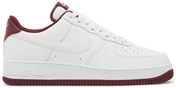? 2022 Nike Air Force 1 Low \'07 “White Dark Beetroot” 9M Nike ? 2022 Nike Air Force 1 Low  main image 2