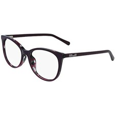 NEW Diane von Furstenberg DVF 5121 525 Plum Eyeglasses 52/17/135