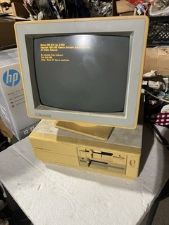 Amdek Video 210A Computer Display Monitor Powers On With Display. Monitor Only