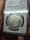 1894 S $1 Morgan Silver Dollar NGC Au  Details Cleaned Circulated Key Date Coin
