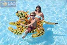 Inflatable Ride-On Pool Float Fun Raft for Pools, Beaches, and Summer Parties,