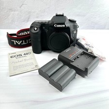 Canon EOS 40D 10.1MP Digital SLR Camera  Accessories Shutter Count  12701