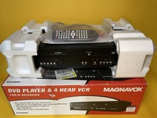 Magnavox DV220MW9 A DVD VCR Combo VHS Player Recorder w/ Remote Manual Box WORKS