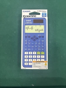 Casio Calculatrice scientifique FX-300ES PLUS-BU 2nd Edition ACT SAT PSAT Nouveau bleu