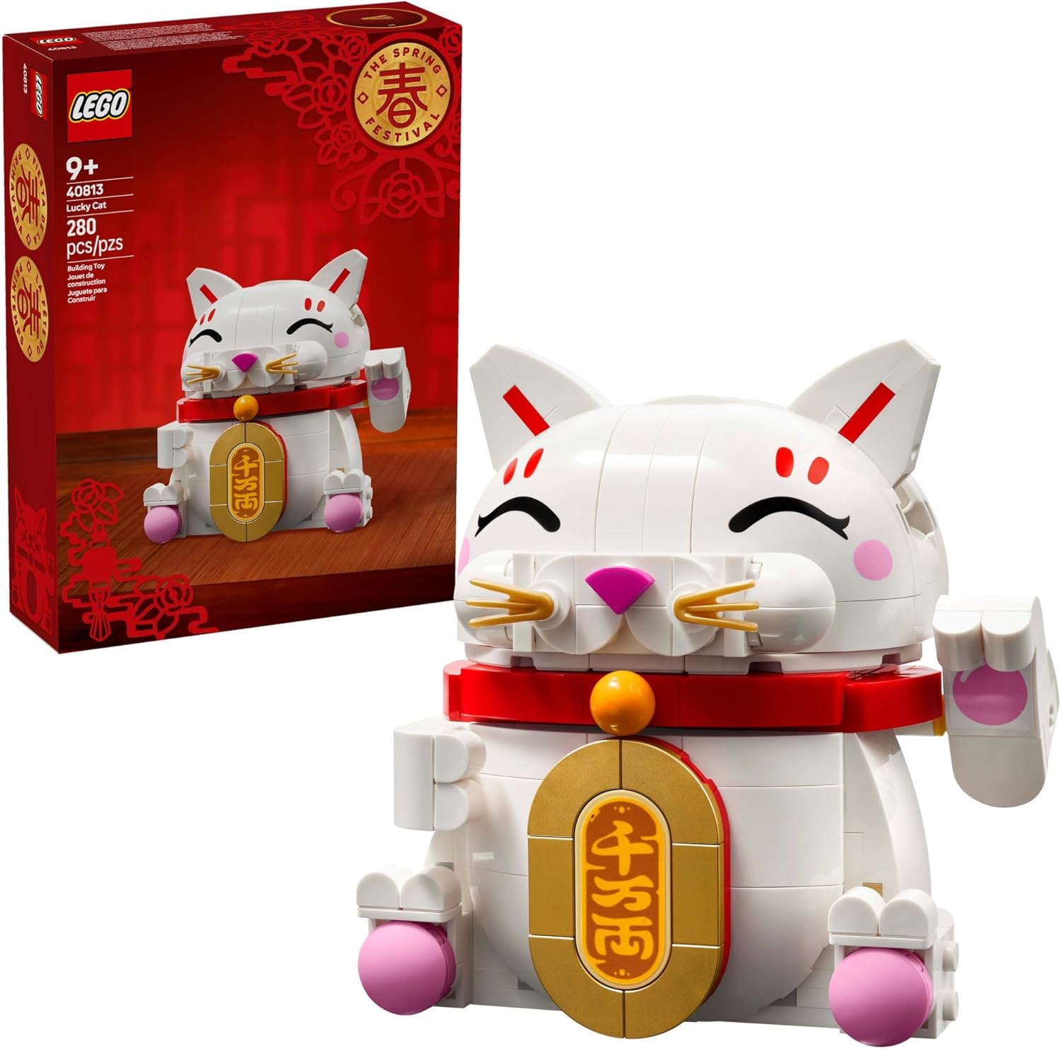 LEGO 40813 Lucky Cat Building Set 7790₽