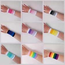 Cotton Wrist Support Wristbands Sport Sweatband Hand Band Sweat Wrist Support Br