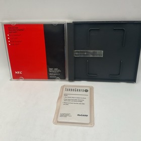 King of Casino (TurboGrafx-16, 1990) complete CIB.