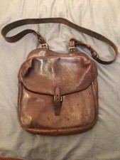 Vintage Patronentasche Leder. Jagd Umhängetasche Handtasche Country Life