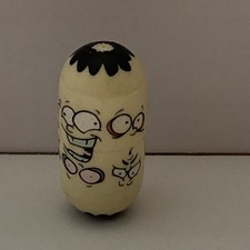 VINTAGE SPIN MASTER 2003 POWERY BEANZ SERIES 1 BEAN THE #52 TOPSY TURVY BEAN