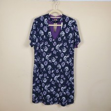 Dex Floral Print Blouse with Choker Neck Size 1X