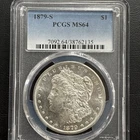 1879-S Morgan Dollar PCGS Certified MS64
