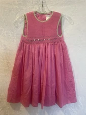 Petit Ami Girls Dress Size 5 Pink