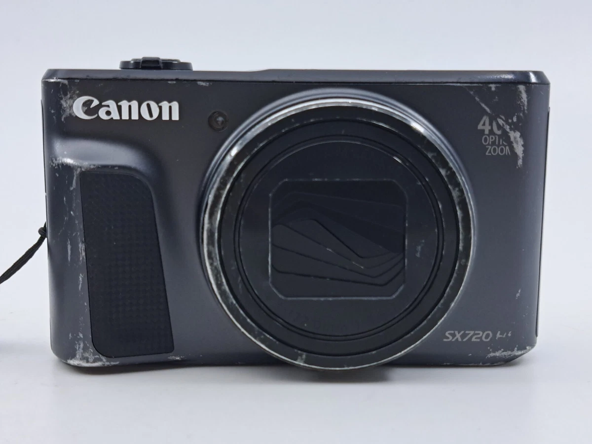 Canon PowerShot SX720 HS 20.3MP Compact Digital Camera - Black