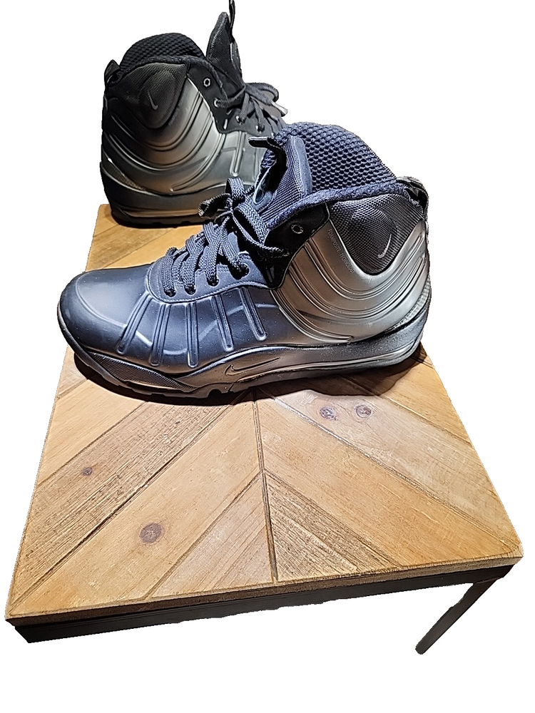 MEN'S AIR BAKIN POSITE BLACK SIZE 10.5