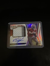 KE’SHAWN VAUGHN 2020 CERTIFIED PATCH AUTO RC FOOTBALL CARD /349 BUCCANEERS 236