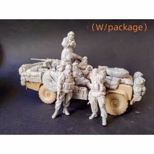 1:35 resin figure model kit Five SAS hardback troops in the Gulf War (W/package)